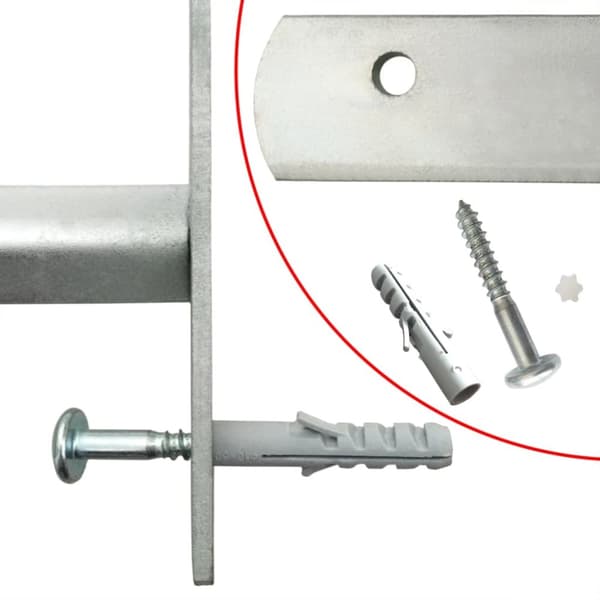 vidaXL justérbart gitter til vinduer m. 2 tværstænger 700-1050 mm -  Vinduer