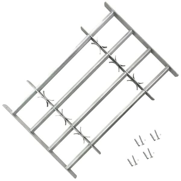 Vinduer - Living justérbart gitter til vinduer m. 4 tværstænger 700-1050 mm