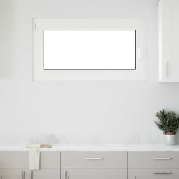Källarfönster RISOR 110x60 cm tilt&turn DIN vänster vit