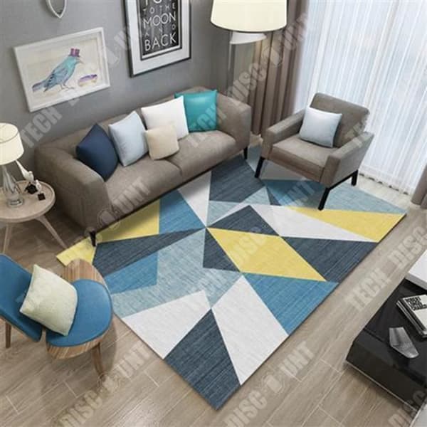 TD® Vardagsrumsmatta Europeisk modern soft relax flerfärgad antidammkvalsterkostnader- Madrid skandinavisk stil - 120x160cm - LJ-6