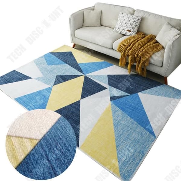TD® Vardagsrumsmatta Europeisk modern soft relax flerfärgad antidammkvalsterkostnader- Madrid skandinavisk stil - 120x160cm - LJ-6