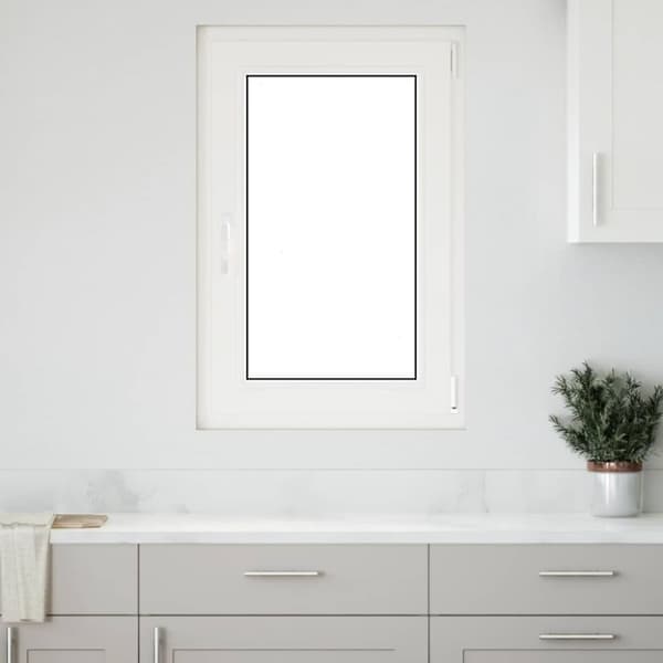 Källarfönster RISOR 60x80 cm tilt&turn DIN höger vit