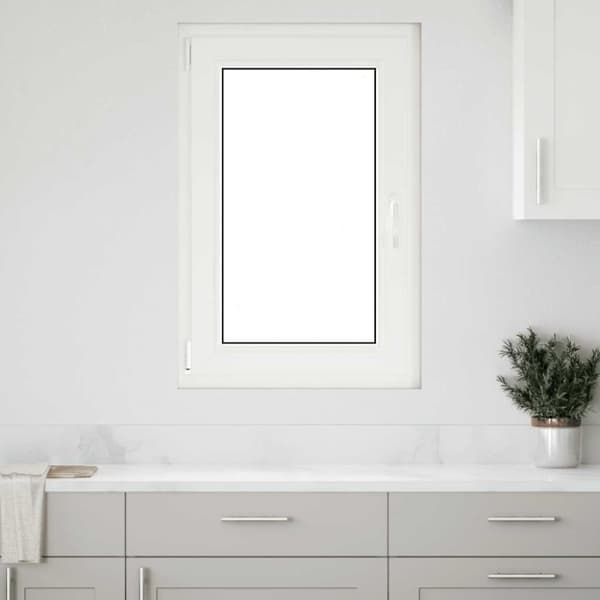 Källarfönster RISOR 60x90 cm tilt&turn DIN vänster vit