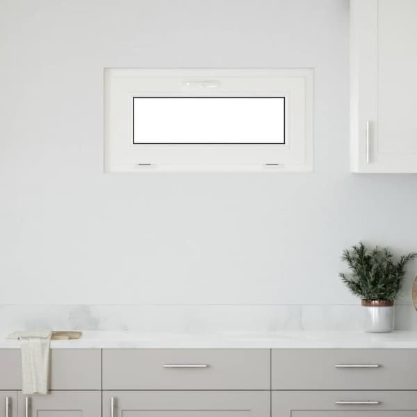 Källarfönster "RISOR" 80x40 cm lutbart 2 glas antracit