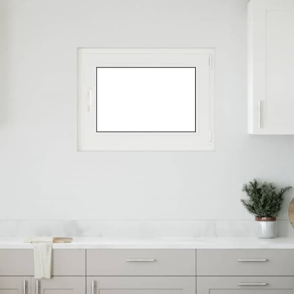 Källarfönster RISOR 80x60 cm tilt&turn DIN höger vit