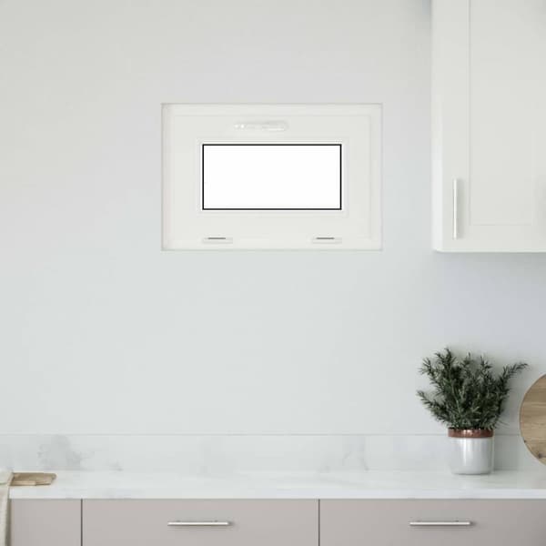 Källarfönster "RISOR" 60x40 cm lutbart 2 glas antracit