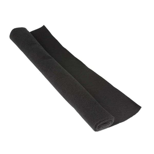 Akustisk klädsel med lim 70 x 140 cm svart
