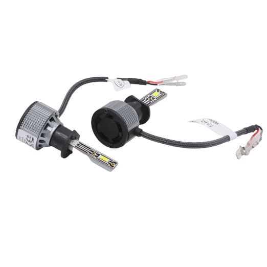INF Bil LED Frontlykter Pærer 2-Pack Grå H1