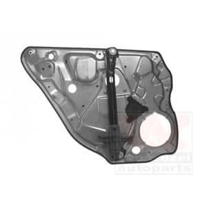 ELEKTRISKA FÖNSTER UTAN MOTOR BAK FÖRARSIDA MED Komfort MED Panel VOLKSWAGEN POLO FRÅN 02/2002 TILL 04/2005