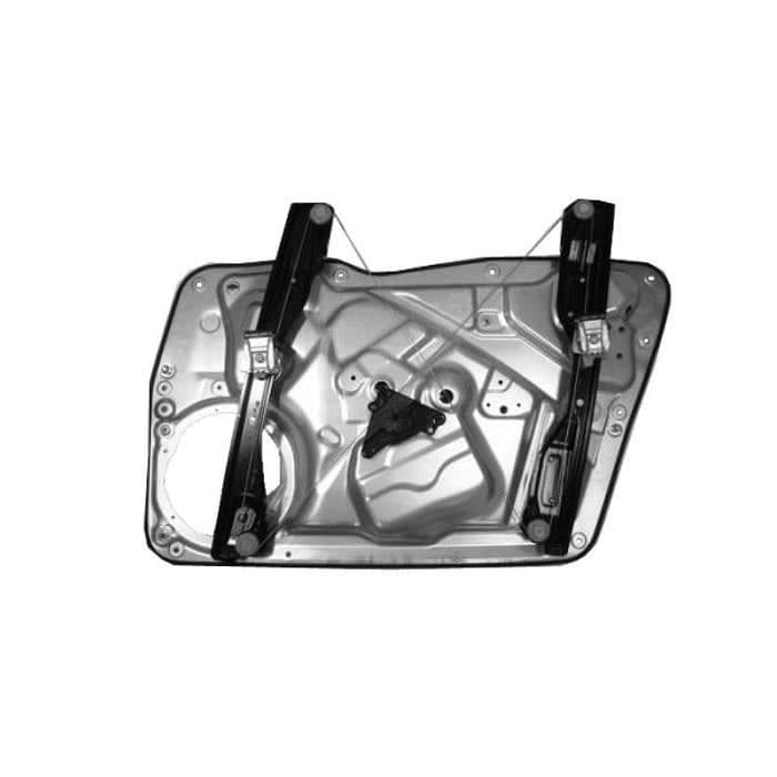 Elektrisk fönsterhissare med panel utan motor vänster framdörr till Volkswagen Tiguan från 2007 till 2011