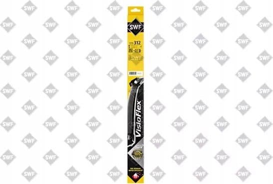 SWF Vindrutetorkare VISIOFLEX Flat 600/475 mm 2 st.