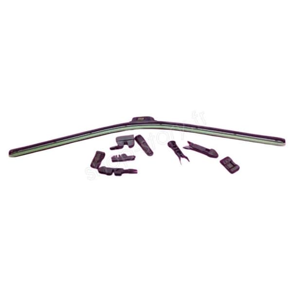 SHOP-STORY - RA1000651: Anpassningsbart främre torkarblad med fästsats för flera märken - Längd 650 mm