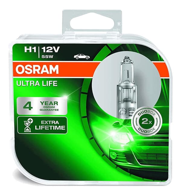 Automotive H1 Ultra Life 55W 12V P14,5S Hcb2Box