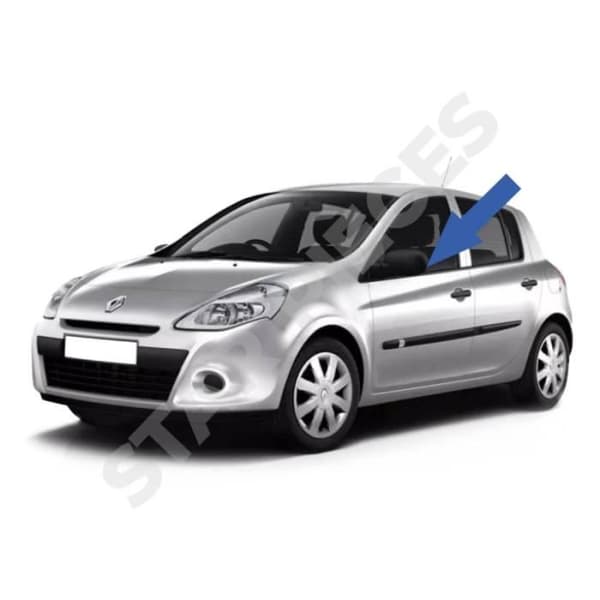 Fönsterhissknapp för Clio 3, Twingo 2 och Modus (2004-2014) fram vänster (med komfortfunktion)