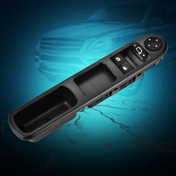 Huvudknapp för elektrisk fönsterhiss fram vänster för Peugeot Citroen 6554.QC -ZOO