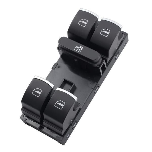 Fönsterhissens strömbrytare spegelomkopplare för VW Golf 5 6 Passat 3C krom 5ND959857/5ND941431B/5ND959565A/5ND959855