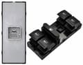 Miniatyrbild 1 av 3: Knapp Strömbrytare Fönsterlyft 5ND959857 5K4959857 kompatibel med VOLKSWAGEN SEAT