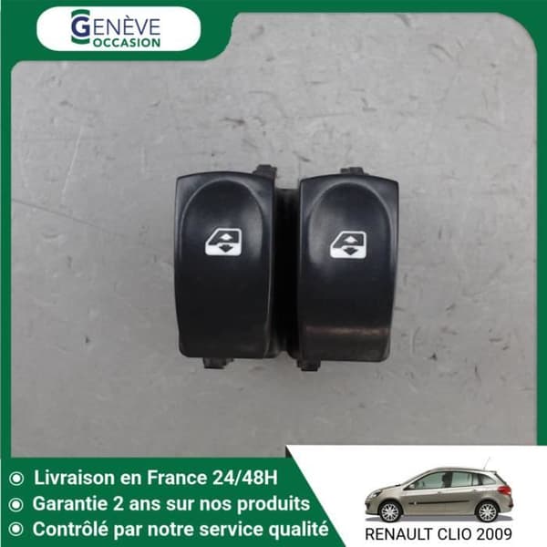 KONTROLL AV FÖNSTERHISS FRAMVÄNSTER RENAULT CLIO 8200214939 - 10-1335864 BEGAGNADE DELAR