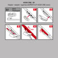 Miniatyrbild 7 av 7: Torkarblad ALCA SUZUKI SPLASH (01.2008 - 05.2024)