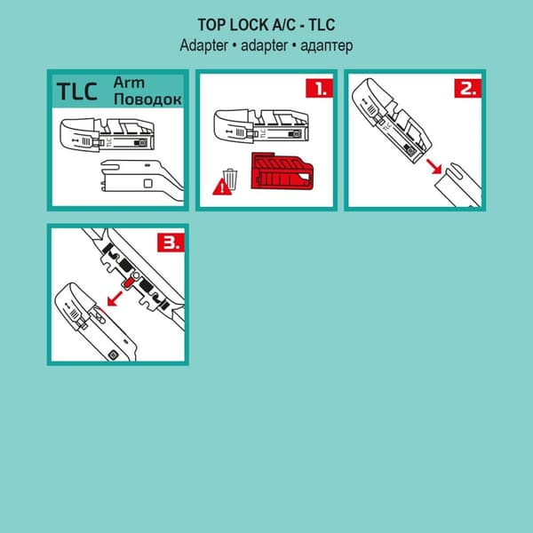 ALCA viskerblade TOYOTA PRIUS PHV _W52_ (01.2016 - 12.2022)