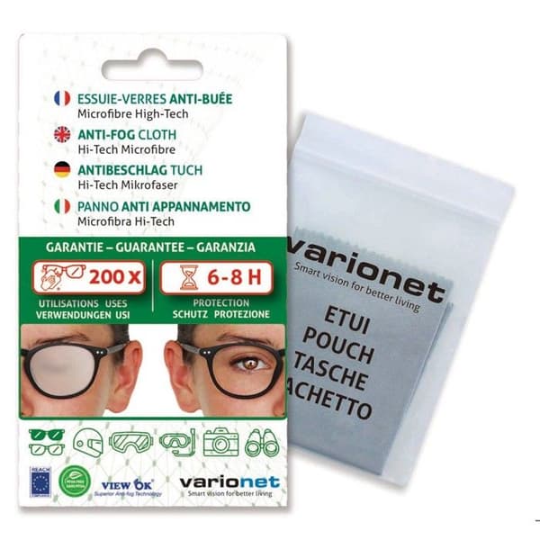 Linguette essuie-verres anti-b fog pocket 1 - VARIONET