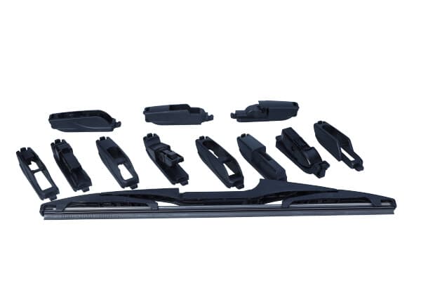 MAXGEAR VISKERBLAD 300MM/12" 1 STK. BAGSTE PLASTIK MULTI 10 ADAPTERE = 10 MONTERINGER