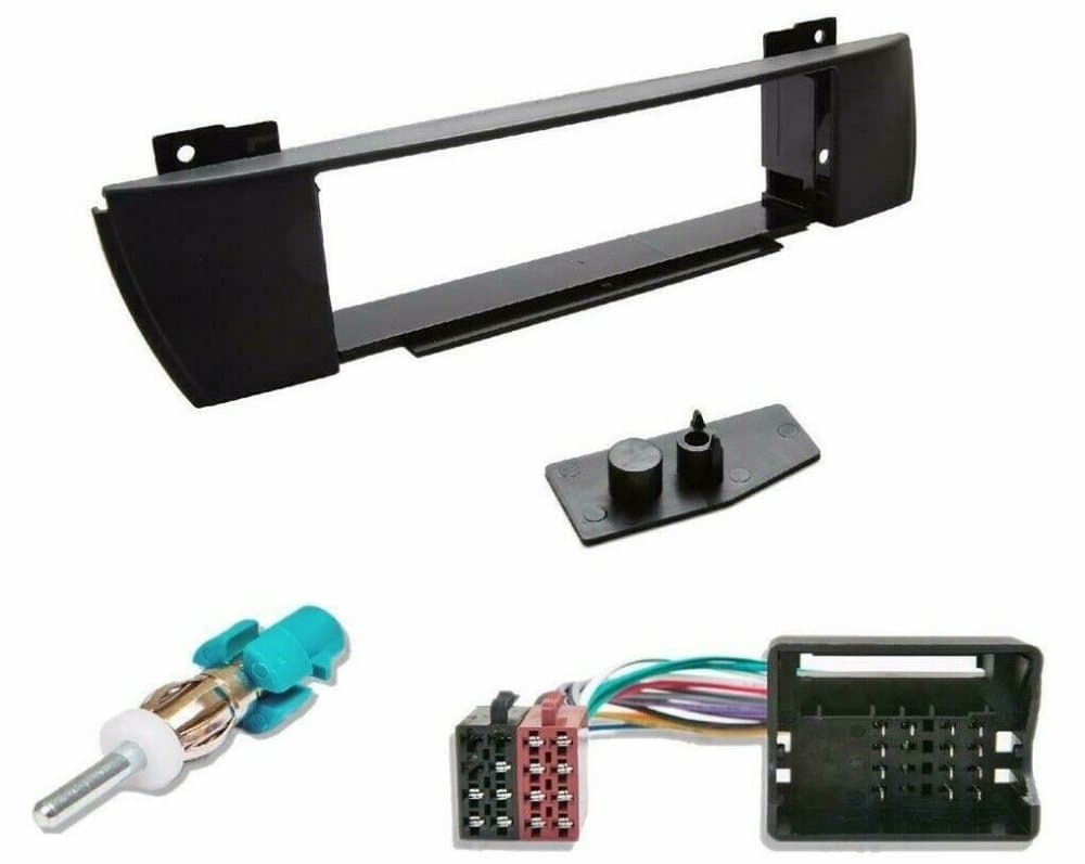 Stereo Single Din Facia Fascia Surround Trim Panel Fitting Kit Fits Bmw X3 X83