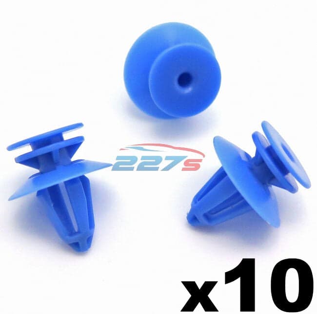10x Ford Fiesta Door Card Clips & Rear Quarter Panel Trim Clips- MK1 MK2 6099812