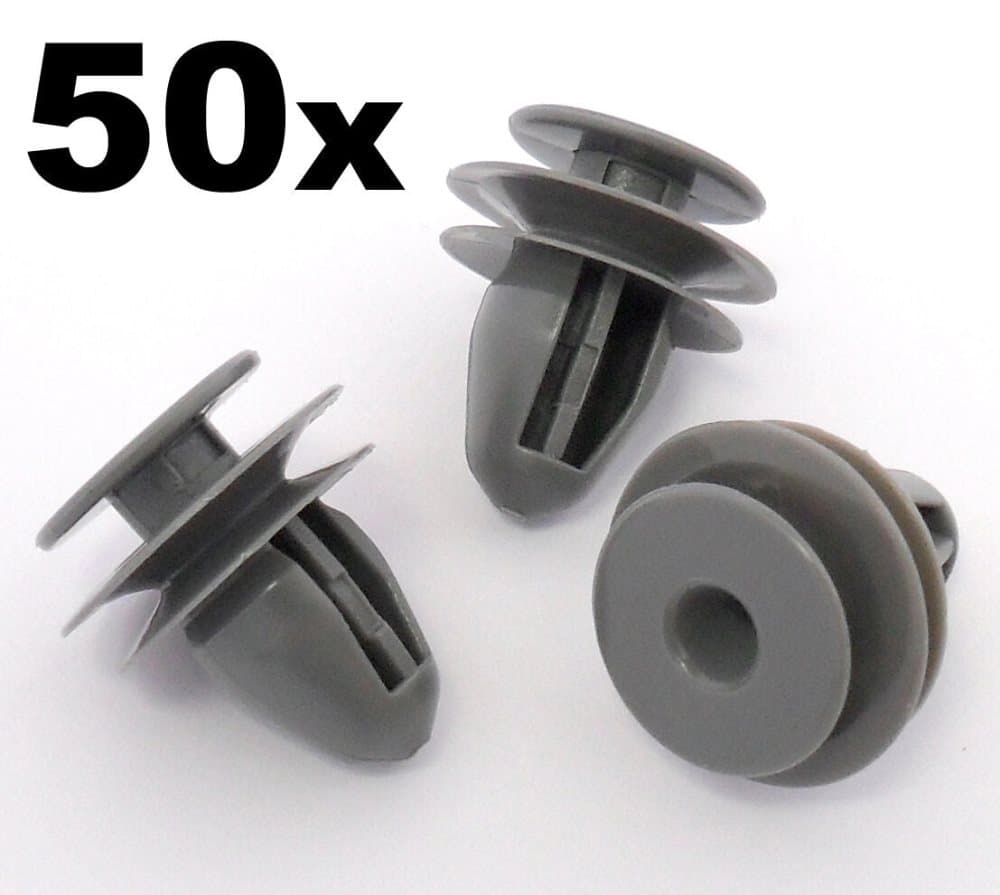 50x Honda Interior Door Panel and Trim Retainer Clips- Civic Del Sol Integra etc