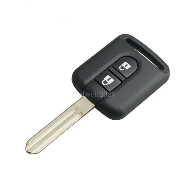 For Nissan Micra Navara Patrol Note Pathfinder Remote Key Fob 2 Button 433MHz
