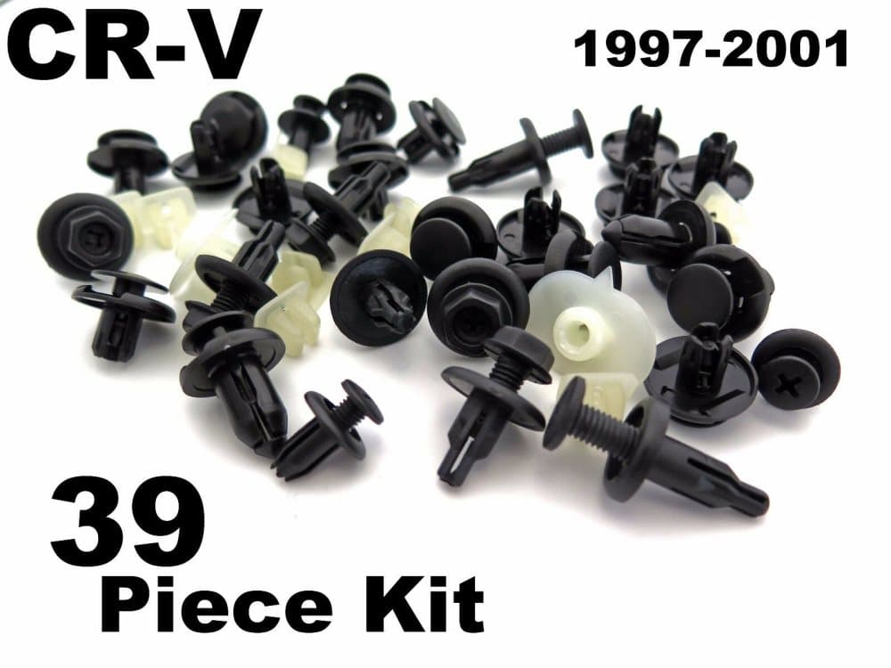 Plastic Trim Clip Kit for Honda MK1 CR-V Bumper, Wheel Arch & Undertray Clip Set