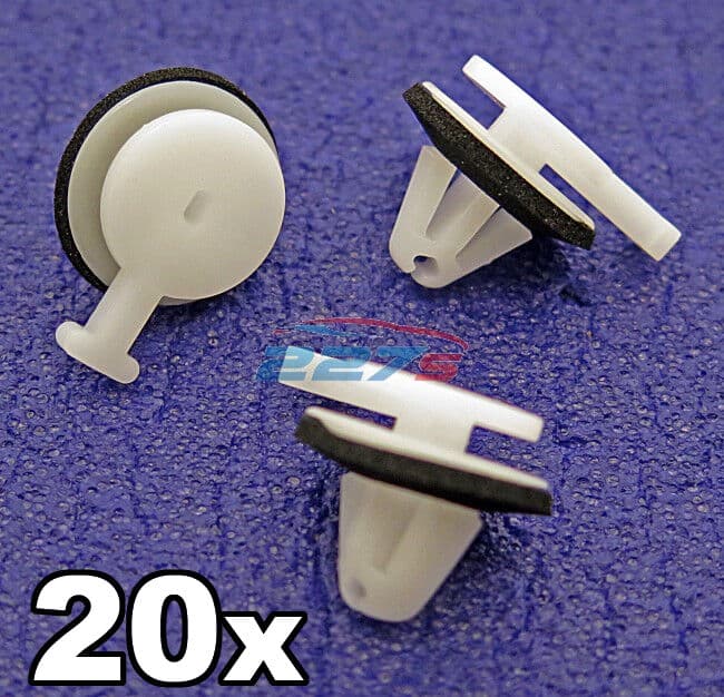 20x Windscreen Pillar Trim Clips, A Pillar Trim Clips- Land Rover & Range Rover