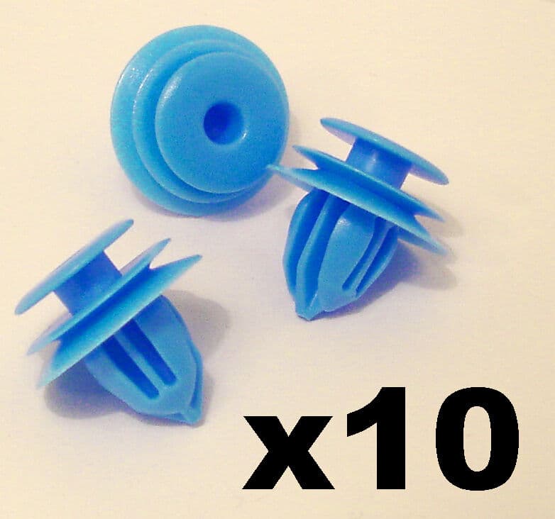 10x Toyota Trim Clips for Door Cards & Interior Trim Panels 90467-10167