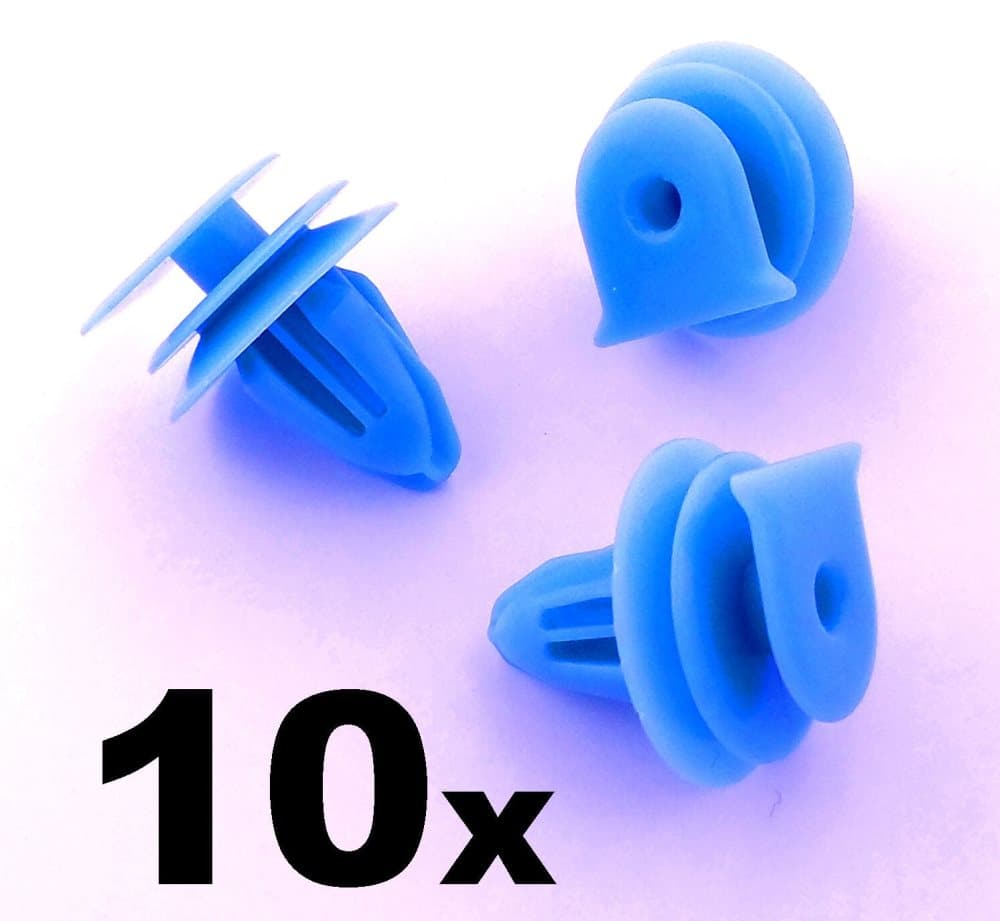 10x Honda Windscreen Cowl, Scuttle Panel, Wiper Motor Cover, Trim Fastener Clips