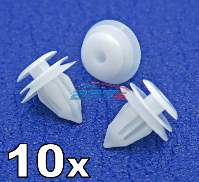 10x Pillar Trim Interior Panel & Door Card Trim Clips- Fit some Mitsubishi cars
