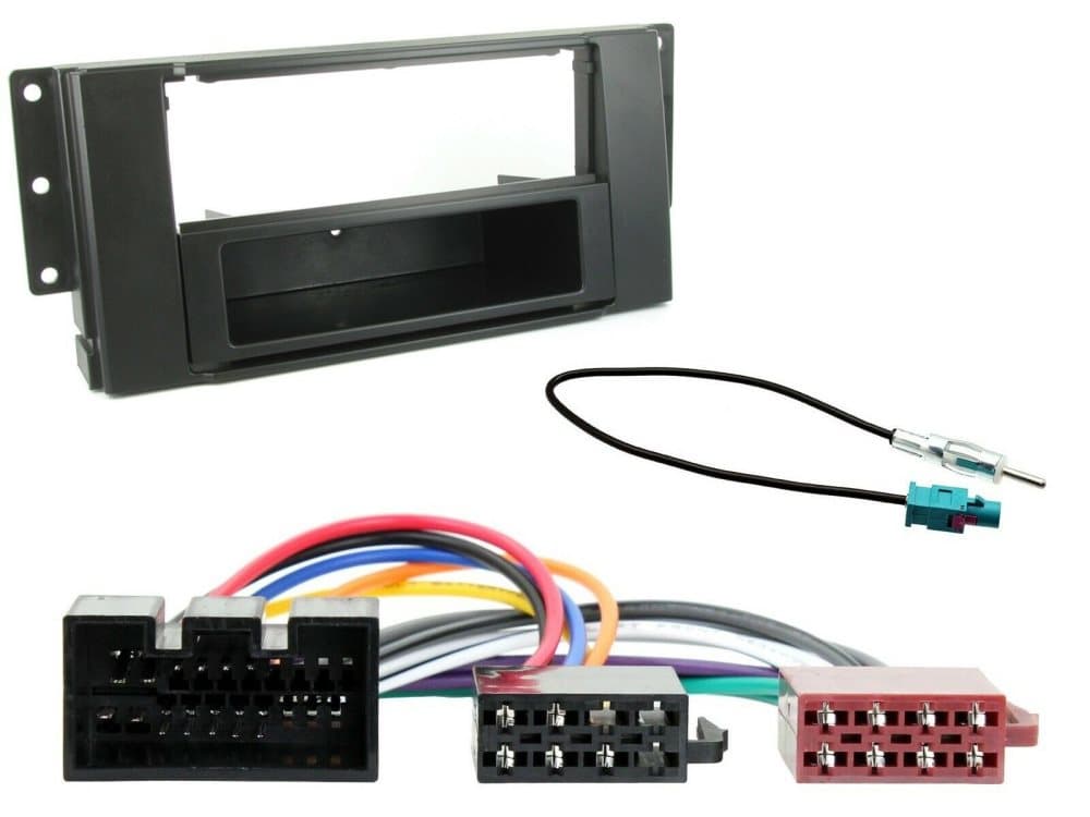 CD Radio Stereo Fascia Facia Panel Trim Full Kit For Landrover Freelander 06-14