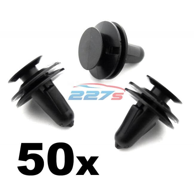 50x Door Card & Interior Panel Trim Clips for some Ford Fiesta, Puma & Fusion