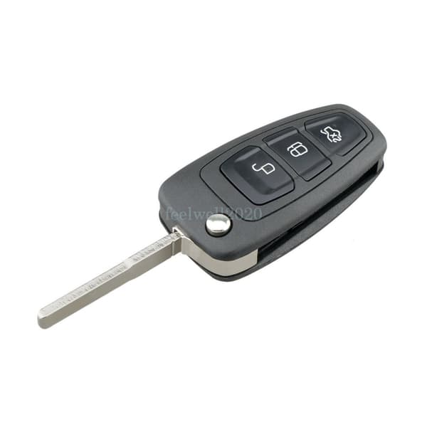 3 Button 433MHz Flip Remote Key Fob For Ford Transit Custom MK8 Transit Mondeo