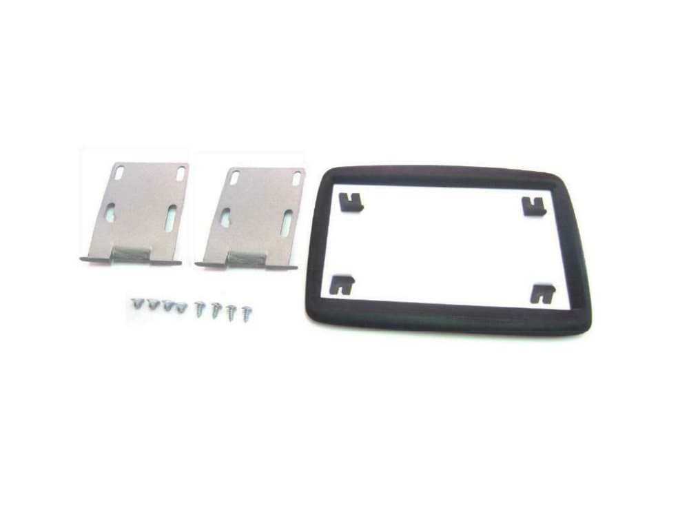 Radio Stereo Facia Fascia Ct23jp02 For Jeep Renegade Double Din Black 145mm Sco