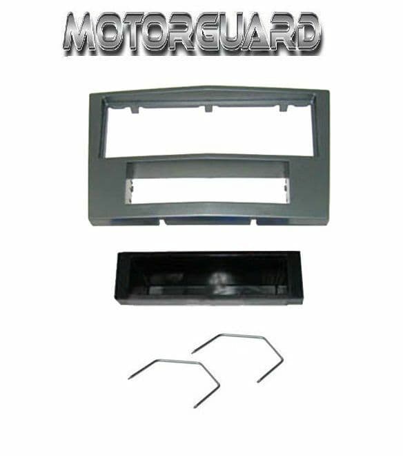facia Stereo Fascia Panel Fp-19-01 Dg Dark Grey & Keys For Vauxhall Corsa Astra