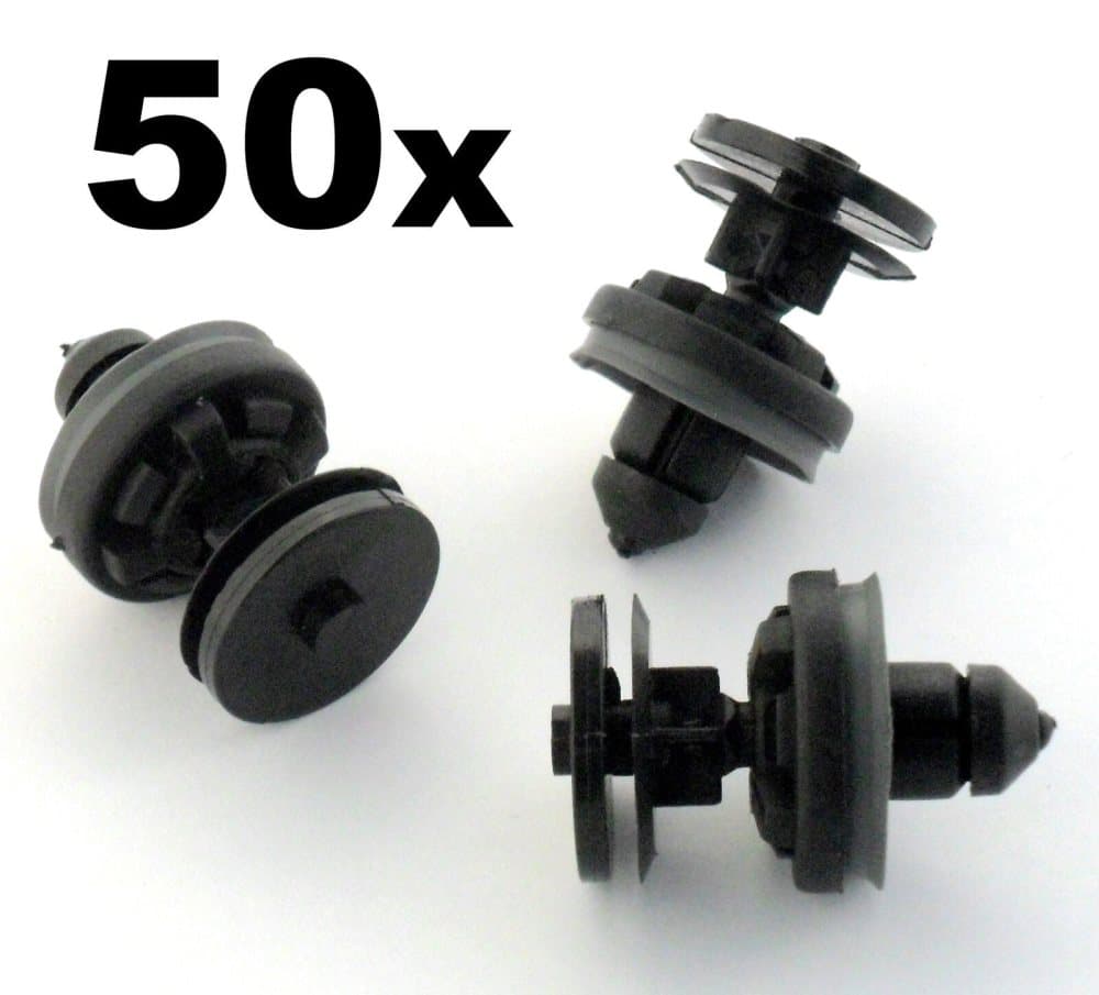 50x Ford Focus & C-Max Interior Door Card & Trim Panel Retaining Clip / Fastener
