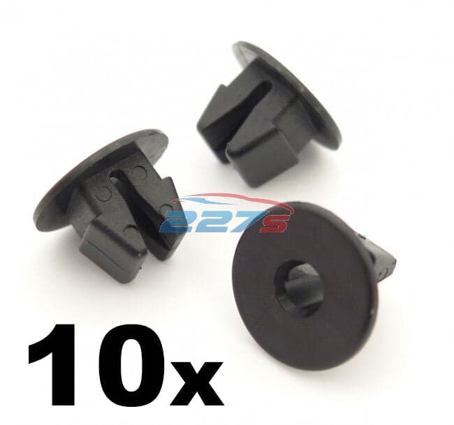 10x Plastic Screw Grommets for Toyota Sill Moulding Bumpers Wheel Arch