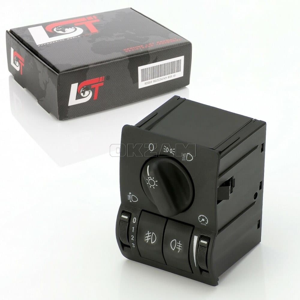 LIGHT SWITCH KNOB MAIN LIGHT SWITCH FOR OPEL / VAUXHALL ASTRA G 90437440