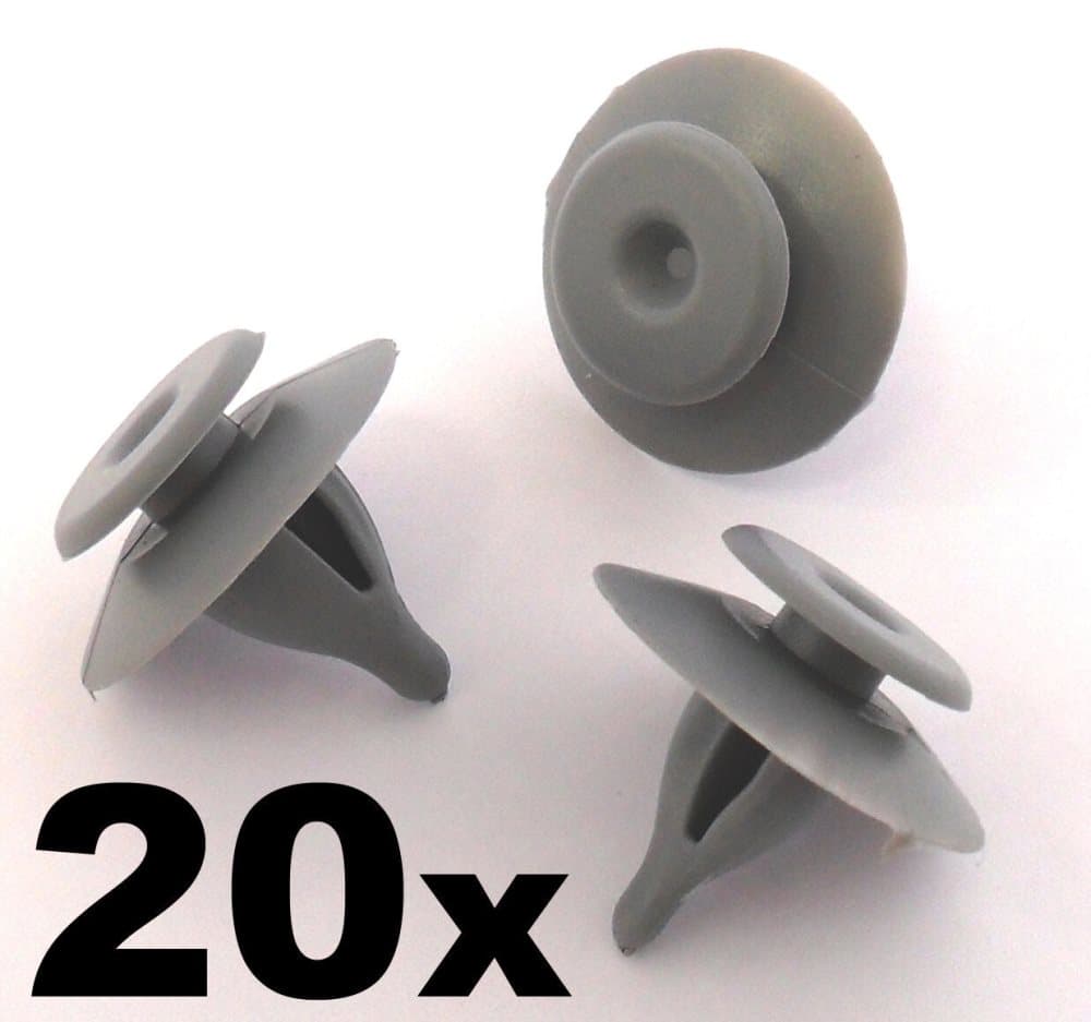 20x Ford VW Seat Interior Door Card, Fascia Panel & Seat Back Plastic Trim Clips