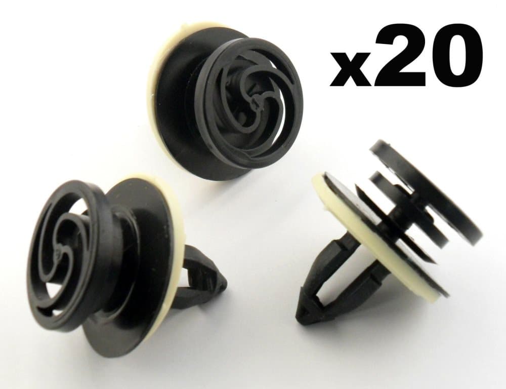 20x Audi A4 Interior Door Card & Trim Panel Mounting / Fastener Clips