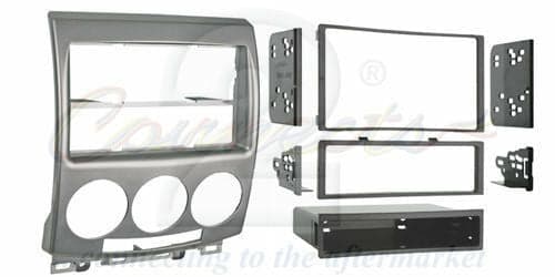 CD Stereo Radio Single Double Din Facia Fascia Surround Trim Panel For Mazda 5