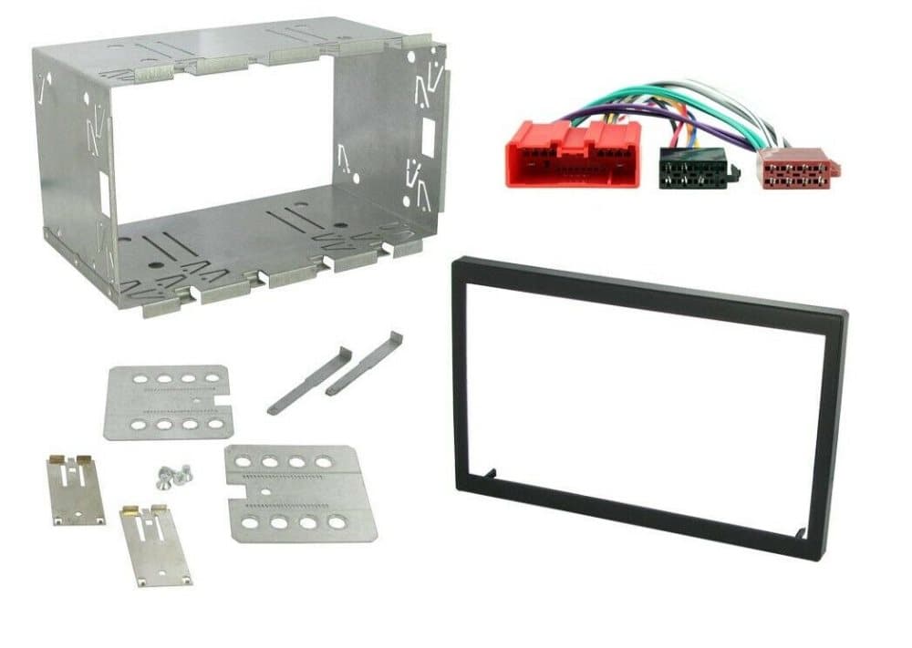 CD Radio Stereo Double 2 Din Stereo Facia Fascia Cage Kit For Mazda Bongo 01 On