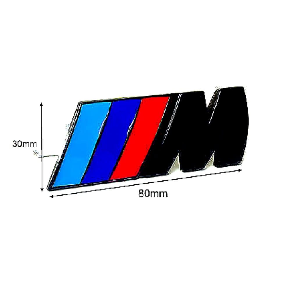 Gloss Black ///M Sport ///M Tech Metal Front Grill Bonnet Badge Emblem Grill Badge For All BMW Models