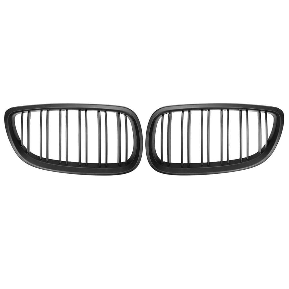 Matte Black Kidney Grill Grilles For BMW E92 E93 3-Series F82 M4 Style 2007-2010