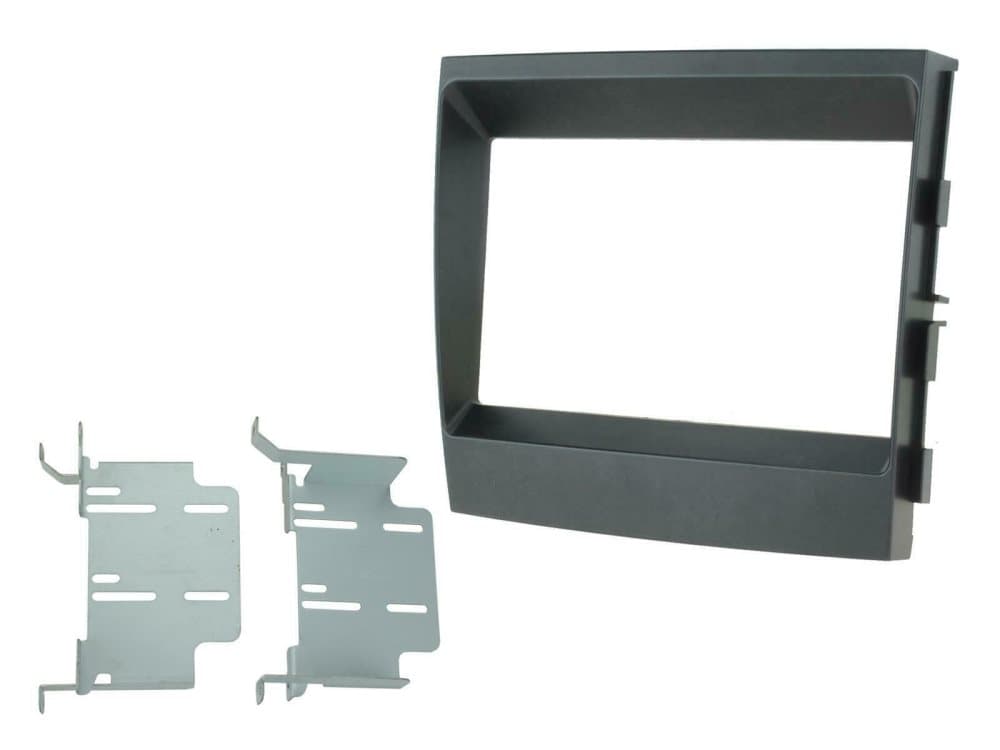 Radio Stereo Facia Fascia Ct23po08 For Porsche Panamera 970, G1 Double Din Black